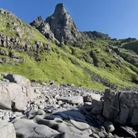 En déscendant vers Stokkvika - Lofoten