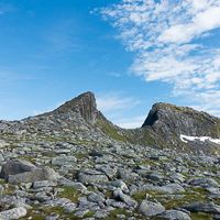 Vue du sommet de Blåheia Vue du sommet de Blåheia
