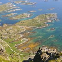 View from Dalstinden View from Dalstinden