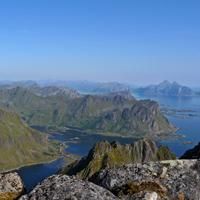 Vestford view from the top of Justadtinden (Lofoten) Vestford view from the top of Justadtinden (Lofoten)